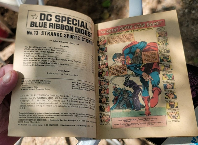 Strange Sports Stories (DC Special Blue Ribbon Digest Vol. 2, No. 13) (DC... 3