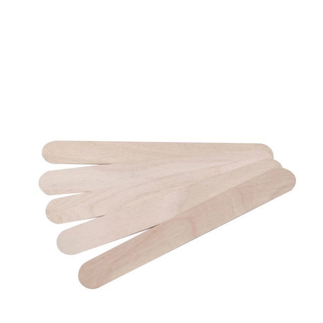 100 piezas kits de bambú señorita raspador de lengua espátula de belleza