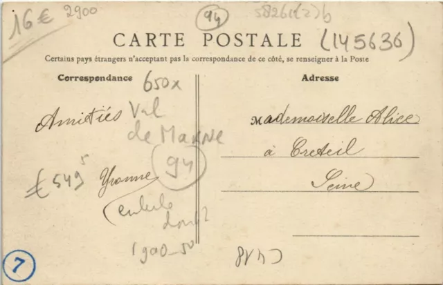 CPA CRETEIL - rue de PARIS and rue felix maire (145636) 2