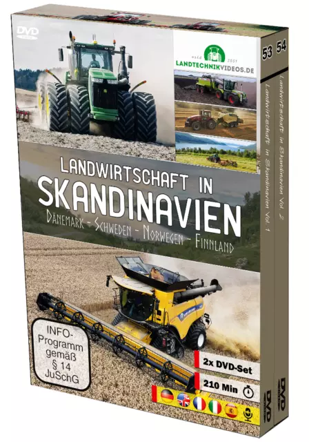 2er-DVD-Box: Landwirtschaft in Skandinavien    --  NEU & OVP!!