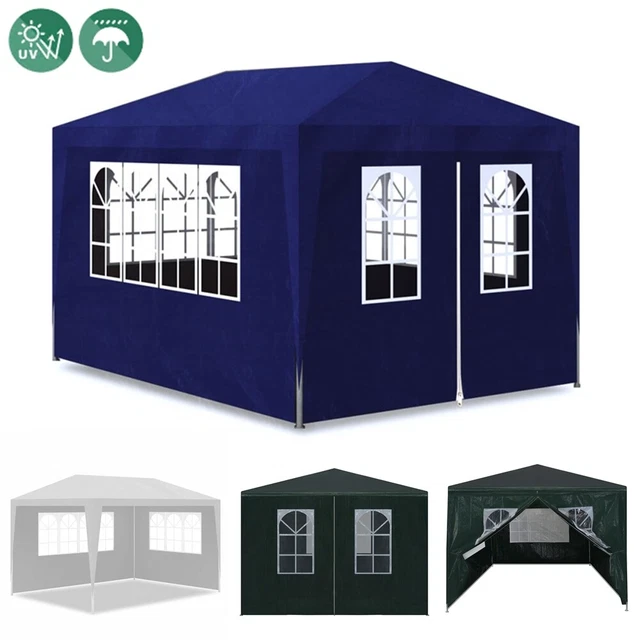 Gartenzelt Pavillon Hochzeit Partyzelte Festzelt 3x3-3x12m Partyzelt Wasserdicht