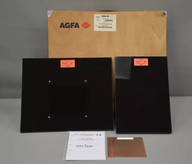 AGFA 37KC3 CR ADC Compact Test Phantom Set
