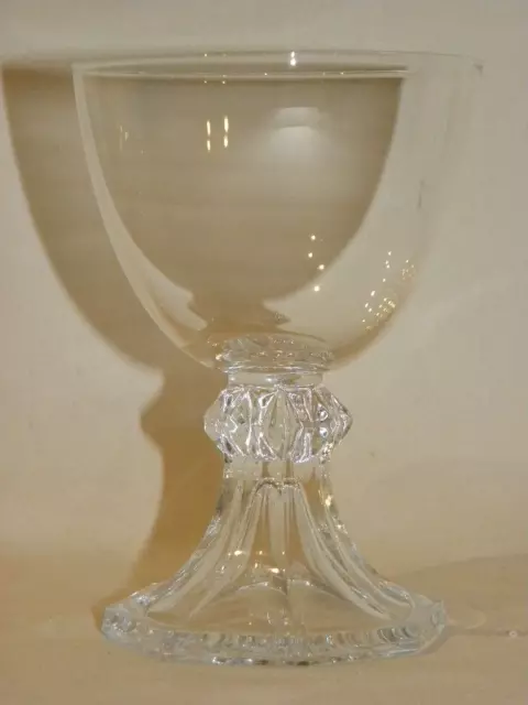 Verre A Vin En Cristal Taille Val Saint Lambert Vsl Modele Service Yale 12,3 Cm