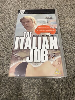 The Italian Job Vhs Michael Caine Picclick Uk