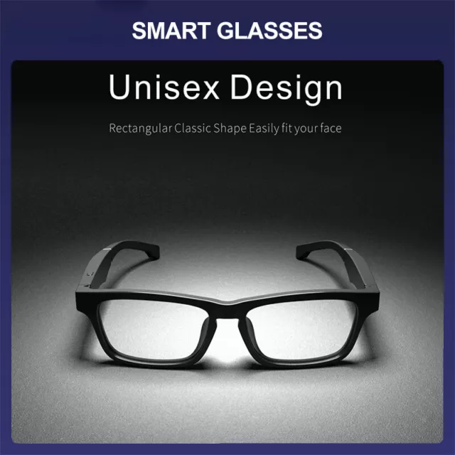 Wireless Smart Glasses Bluetooth Sunglasses Outdoor Calling Music Eyeglasses