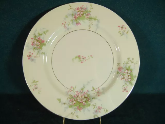 Theodore Haviland Apple Blossom Gold Trim Large 10 5/8" Dinner Plate(s)