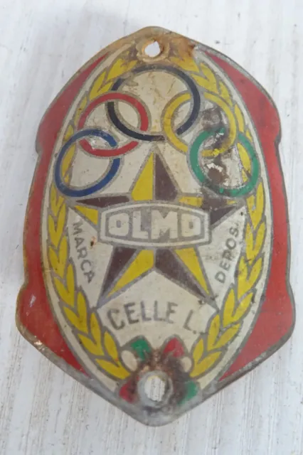 fregio stemma bicicletta Olmo logo emblema