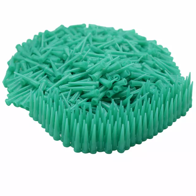 1000pcs Tapered Dispensing Tips Blunt Needle Glue Syringe Tips 18G Needles Set