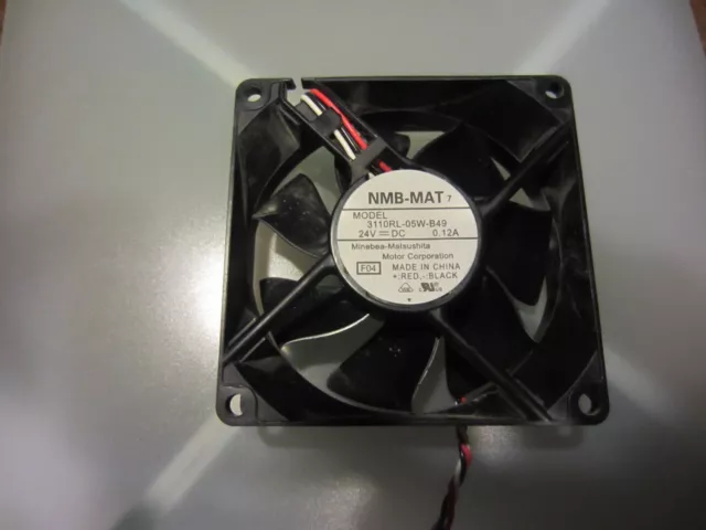 NMB-MAT 24V 0,12A 3110RL-05W-B49 8025 8 CM ventilateur de refroidissement