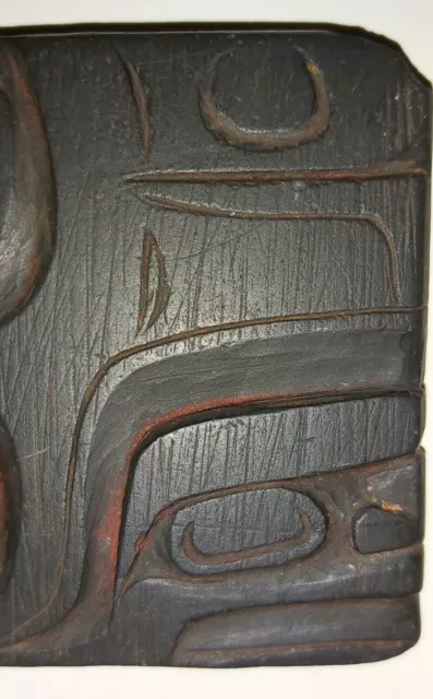 Northwest Coast Haida Argillite Pendant....1850s Northwest Coast Haida Argillite Pendant....1850s
