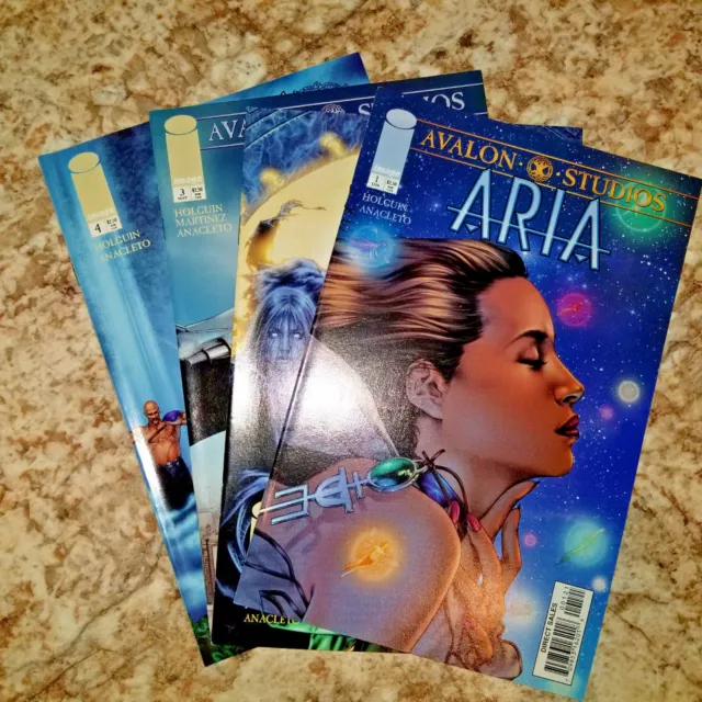 Image Large Lot - Aria #1-4 and more (Jan 1999), NM, Jay Anacleto, Variants too