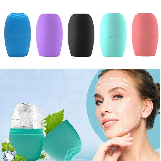 Masseur Visage Glace Rouleau Glace Cube Masseur Lifting Contournage for Beauté