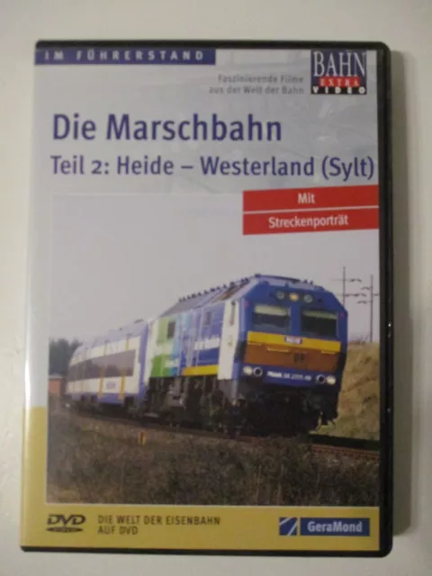 DVD Bahn Extra Video  "Die Marschbahn" Teil 2, Heide - Westerland (Sylt)