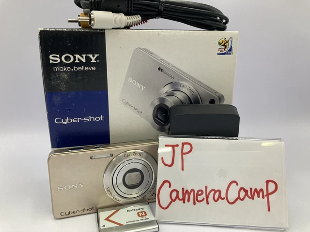 美品＊SONY Cyber shot W350シルバー SONY Cyber Shot DSC-W350D Digital Camera Rhinestone Jewel