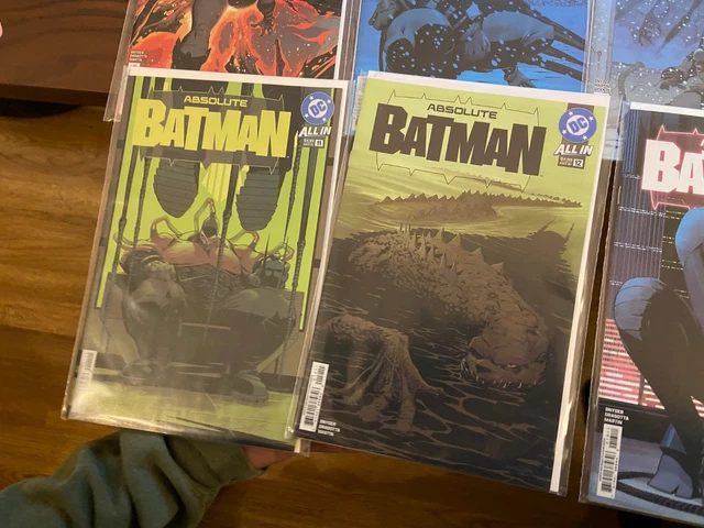 ABSOLUTE BATMAN COMPLETE Collection 1-13 + Annual DC Comics 1st Print ...