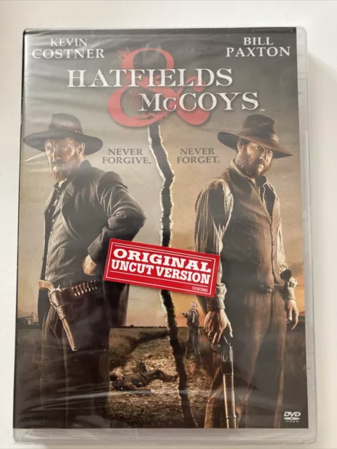 BRAND NEW DVD 📀 Hatfields & McCoys Original Uncut Version  Kevin Costner Bill