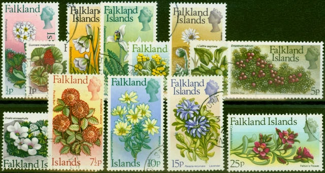 Falkland Islands 1972 Dezimal Set Mit 13 SG276-288 V. f. U