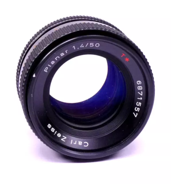CARL ZEISS PLANAR T* 1:1,4/50mm für-for Contax / Yashica    (06205)