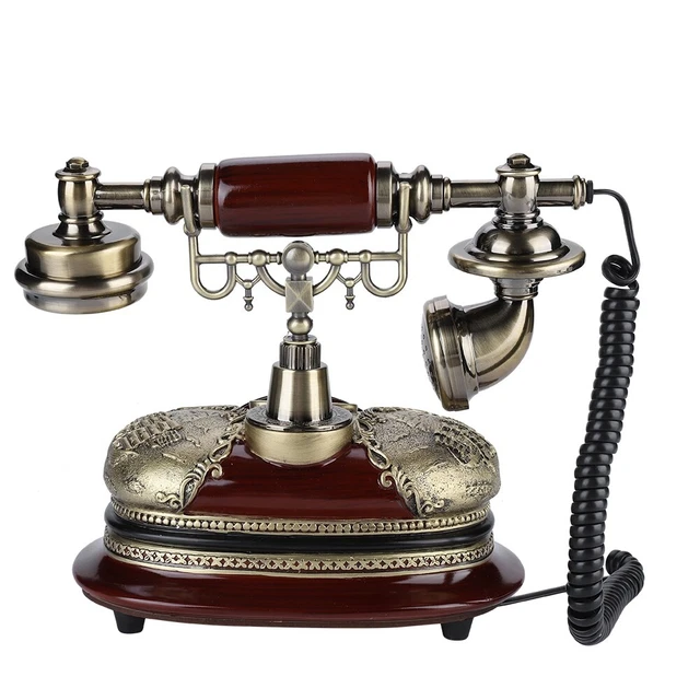 Retro Landline Home Office Fixed Telephone FSK/DTMF With Pause And Redial Fu HG5