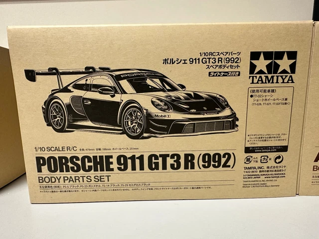 Tamiya 1:10 Body Parts Set Porsche 911 GT3 (992) TAM51705 - De Heilige Koe Deventer