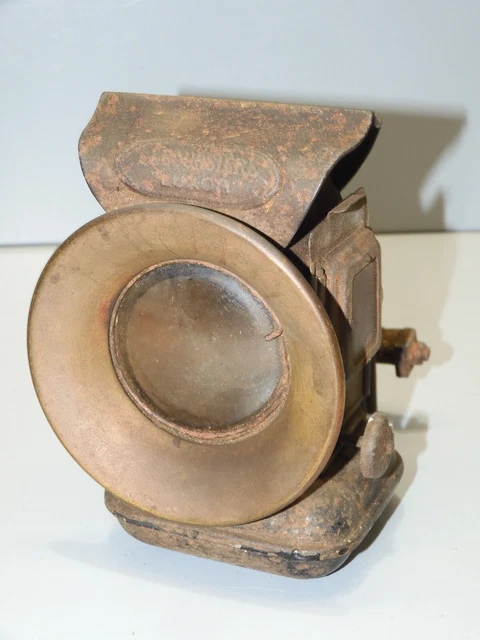 Phare Luxor Vélo Années 1930 – Lampe Obus Pour Bicyclette, état D’origine
