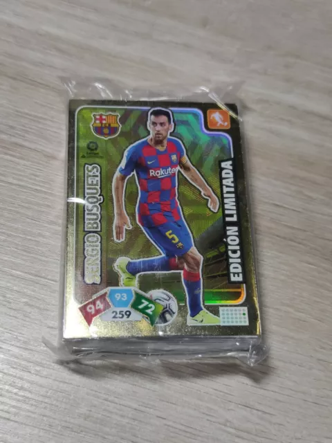 40 Cromos Caja Metálica Box Serie Oro Adrenalyn 19 20 Busquets Casemiro Trippier