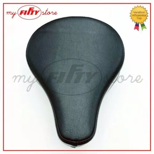 Selle Complet Cuir Malaguti Fifty As 1976 1979 Replica SE03 3