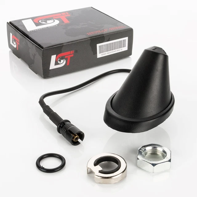 Antenna per auto, antenna radio corta da 8 cm in fibra di carbonio avvitabile per modifica
