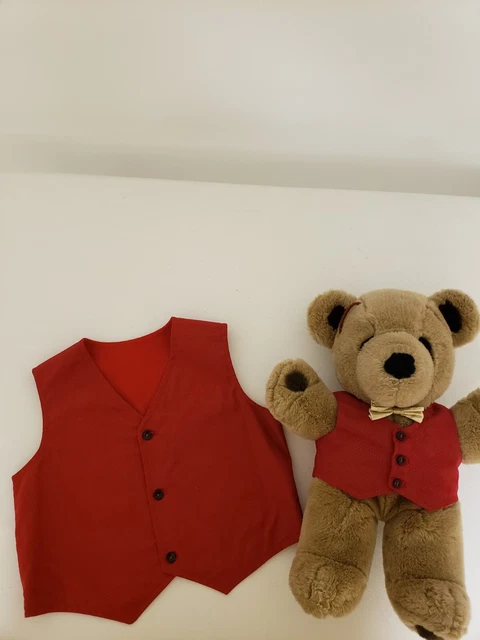 Vintage Custom-Made Winter / Holiday Vest – Size 3T