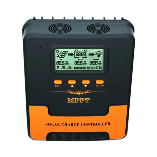 Controlador de Carga Solar MPPT 60A 12V 24V Controlador de Carga de Bater??A6825