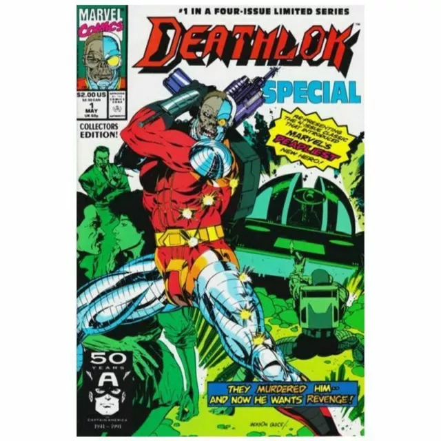 Deathlok Special #1 Marvel Comics May 1991 (VFNM)