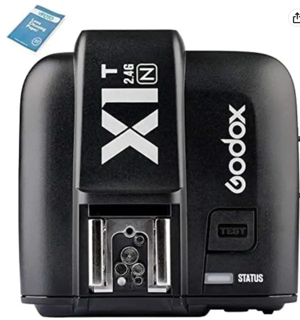 Transmisor disparador flash HSS inalámbrico para cámara Godox X2T-N 2.4G TTL EE. UU. para Nikon