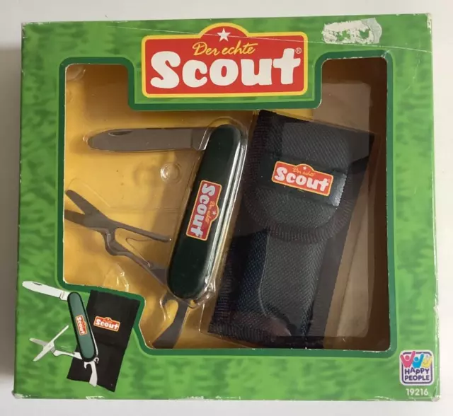 SCOUT Kindertaschenmesser mit Etui / Happy People 19216/ OVP Karton beschädigt