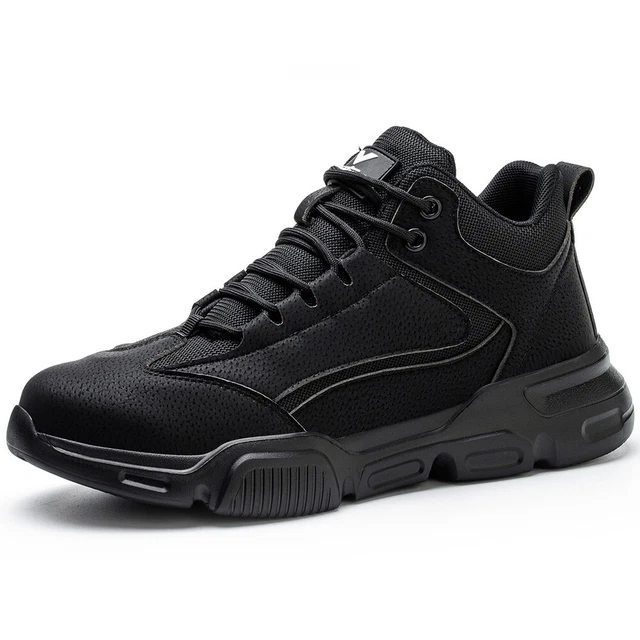  STEEL TOE Boots Slip Resistant Work Boots Comfortable Safety Shoes