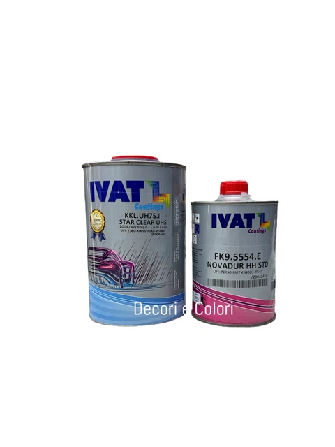 MAXMEYER HS Trasparente Clear 0315 CATALIZZATORE Vernice Auto CARROZZERIA 1LT