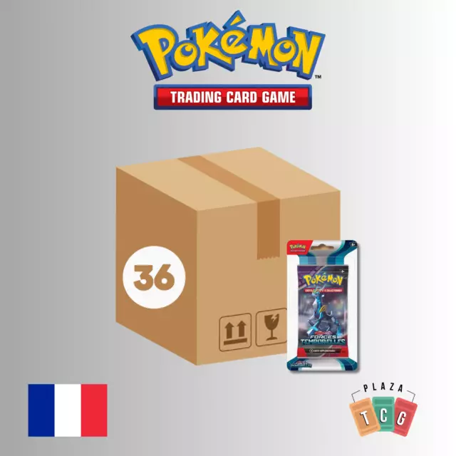 POKÉMON : CASE BLISTERS EV5/EV05 l 36 BLISTERS FORCES TEMPORELLES (NEUF/SCELLÉ)