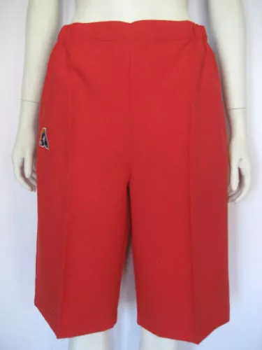 New! Domino Ladies Red Shorts HALF PRICE Only $36