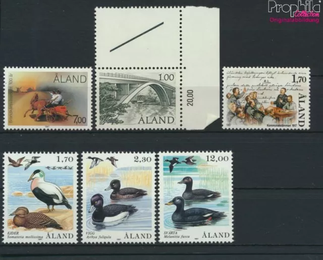 Finnland - Aland 20-22,23,24,25 (compl. edit.) Jahrgang 1987 komplett p (9458375