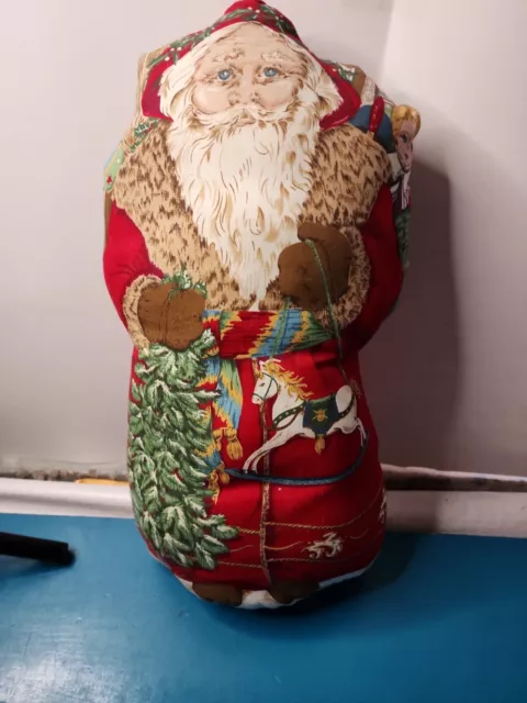 VIP Fabric Panel MR & MRS SANTA CLAUS Christmas DOOR PANEL 50 海外