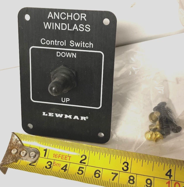 TOGGLE SWITCH 25A Anchor Windlass Simpson Lawrence Lewmar SL 0052519