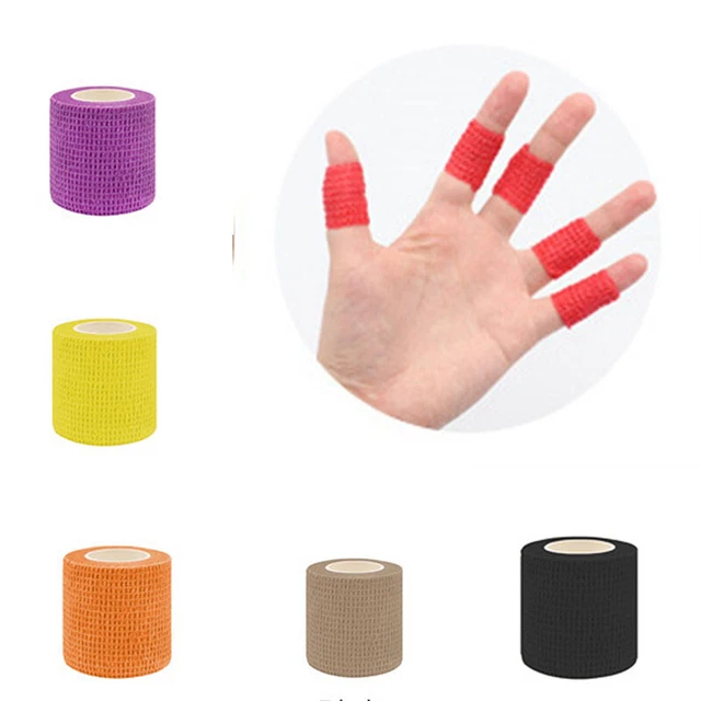 Vendaje elástico, vendaje de fijación cohesivo, vendaje adhesivo, vendaje deportivo, 5 cm