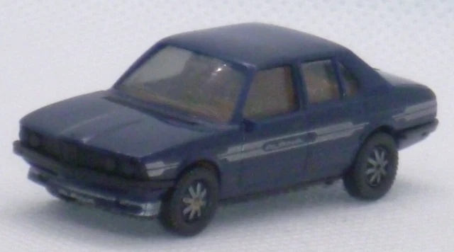 Miniature Herpa BMW 528i Alpina - Échelle HO 1:87 - Vert, Plastique - Occasion Pour Collection Ou Train électrique