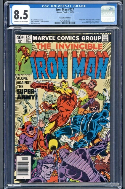The Invincible Iron Man #127 (Marvel Comics) CGC 8.5 *KEY ISSUE