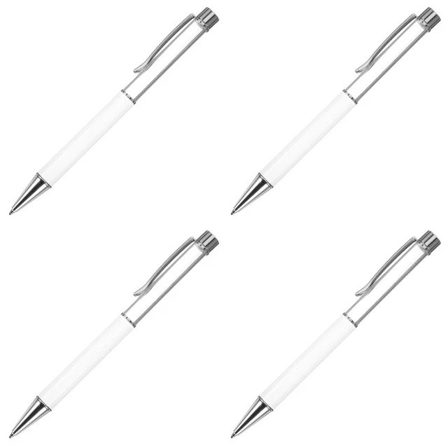 4PCS DIY Press Typ Stift Office Schreibstiftstift Stift Wärme Transfer