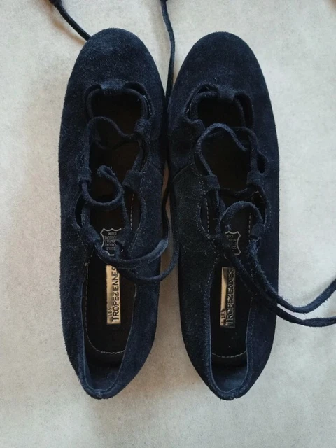 Ballerines Till En Daim Noir - Taille 38 - Occasion Très Bon état
