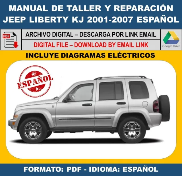 Manual de Taller Jeep Cherokee Liberty KJ 2001-2007 Español. Diag. Electricos