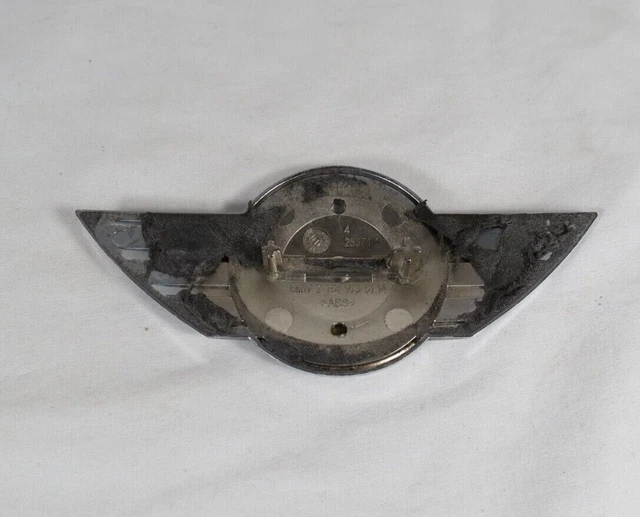 MINI COOPER HOOD EMBLEM CLUBMAN S JCW GENUINE OEM FRONT CHROME BADGE