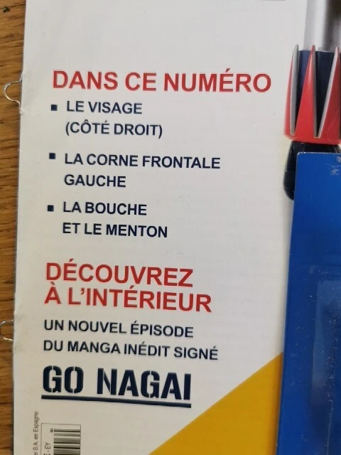 Goldorak UFO Grendizer Hachette Collection complet 60 Numéro
