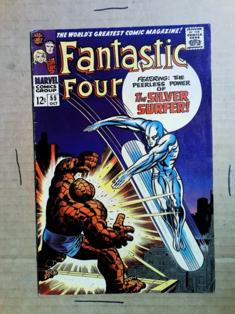 Fantastic Four (1961 1st Series) #55 FN+