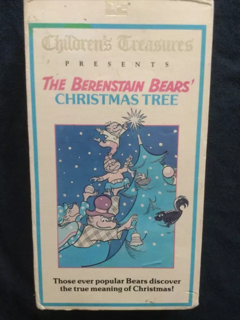 THE BERENSTAIN BEARS: THE BEARS' CHRISTMAS VHS Plus Bike Lesson Inside ...